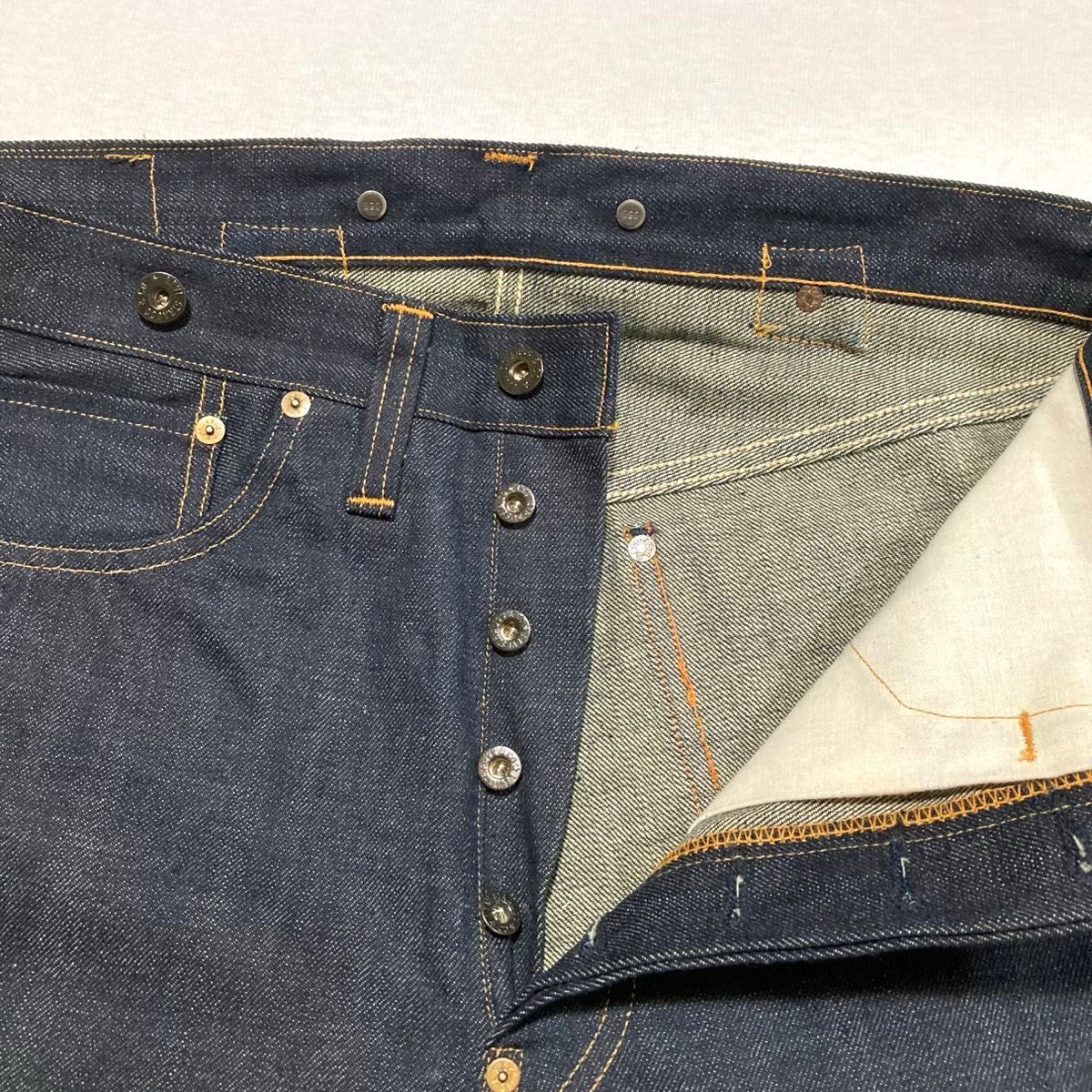 未使用 】 米国製 Levi's 201 No 2 W33 L36 青耳 バレンシア 未使用 】 米国製 Levi's 201 No 2 W33 L36 青耳 バレンシア