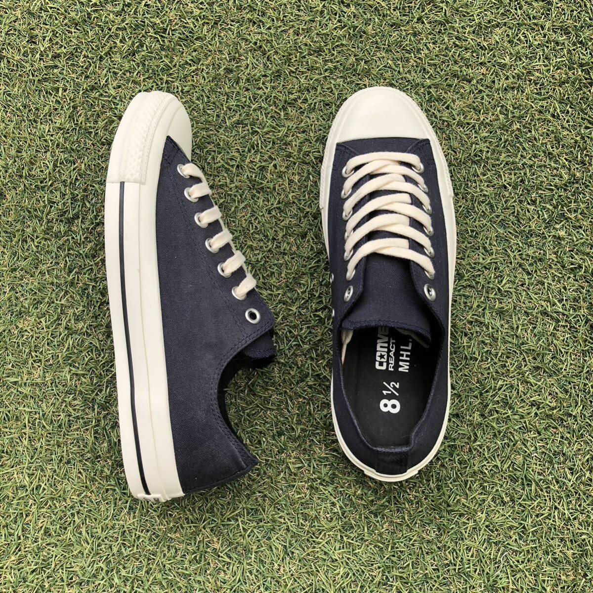 美品27 converse×MHL ALLSTAR 100 OX コンバース×マーガレット 美品27 converse×MHL ALLSTAR 100 OX コンバース×マーガレット