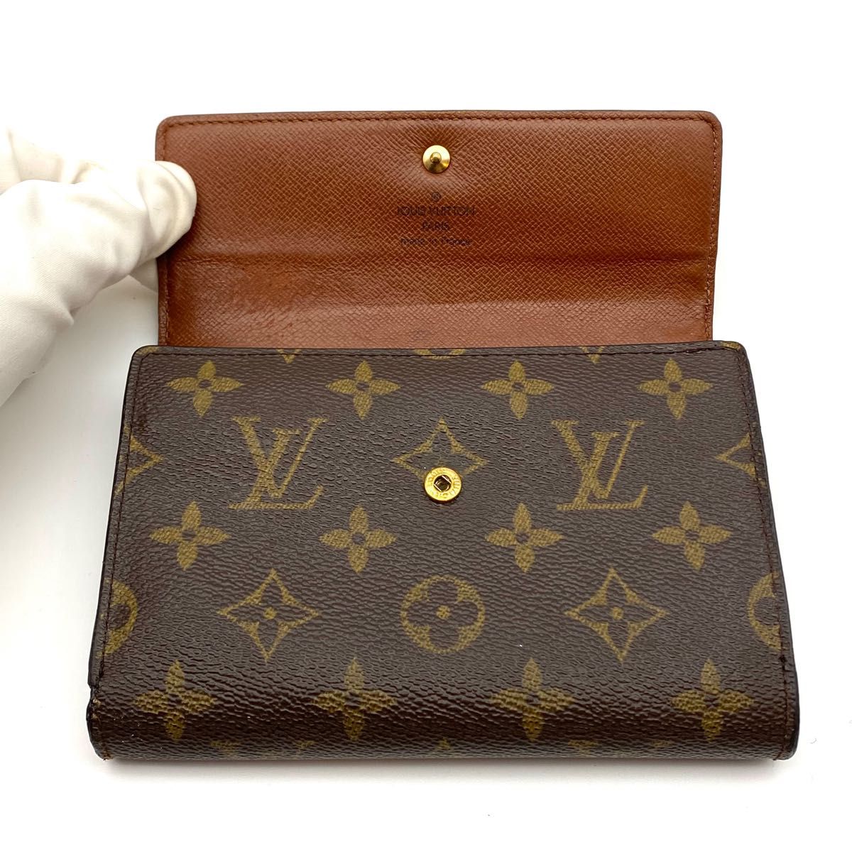 ルイヴィトン LOUIS VUITTON モノグラム ポルト トレゾール ルイヴィトン LOUIS VUITTON モノグラム ポルト トレゾール