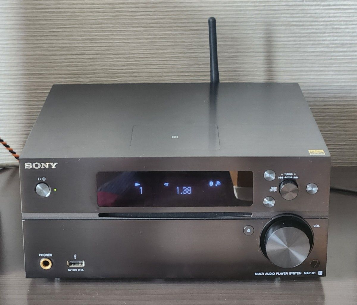 美品】SONY MAP-S1 マルチオーディオCDプレーヤー2016年製 美品】SONY MAP-S1 マルチオーディオCDプレーヤー2016年製
