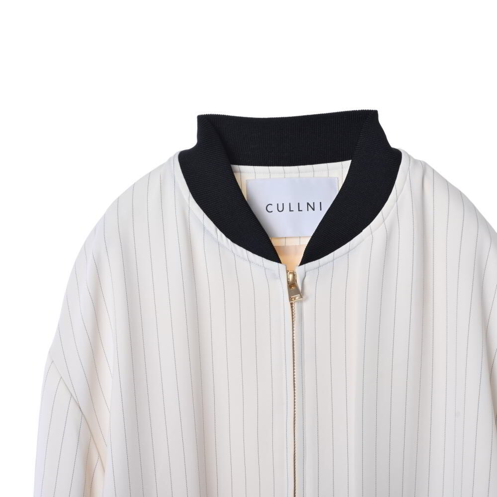 美品 CULLNI STUDIOUS別注 ストライプ レイヤード ジャケット 1 美品 CULLNI STUDIOUS別注 ストライプ レイヤード ジャケット 1