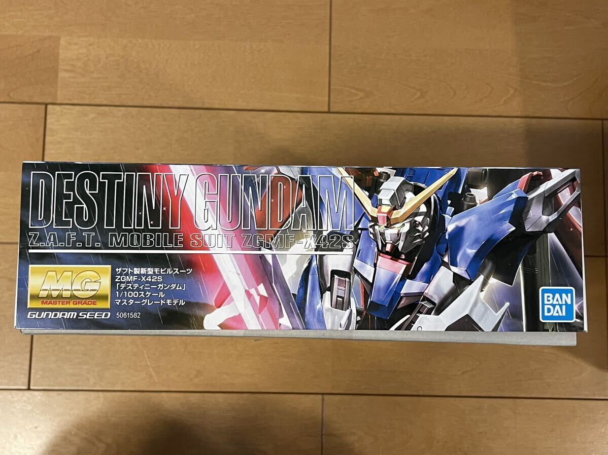  not yet constructed Mobile Suit Gundam SEED DESTINY 100 scale MG Destiny Gundam 2