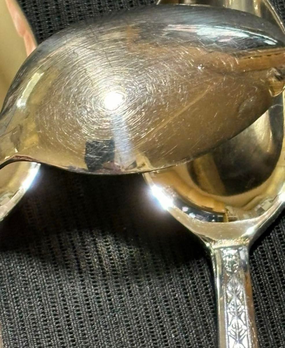 銀スプーン NICKEL SILVER ニッケルシルバー七宝焼装飾 年代物 銀スプーン NICKEL SILVER ニッケルシルバー七宝焼装飾 年代物