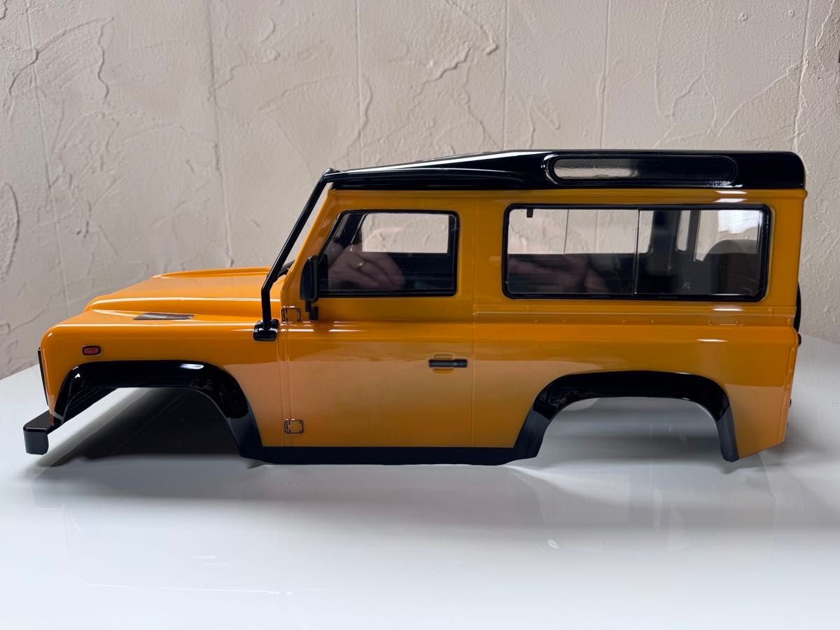 タミヤ ランドローバー ディフェンダー90 ボディ塗装済み新品未 タミヤ ランドローバー ディフェンダー90 ボディ塗装済み新品未