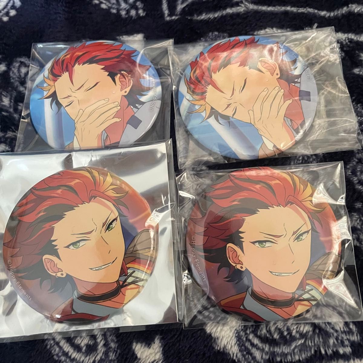 鬼龍紅郎 紅月あんさんぶるスターズ あんスタ 缶バッジ 鬼龍紅郎 紅月あんさんぶるスターズ あんスタ 缶バッジ
