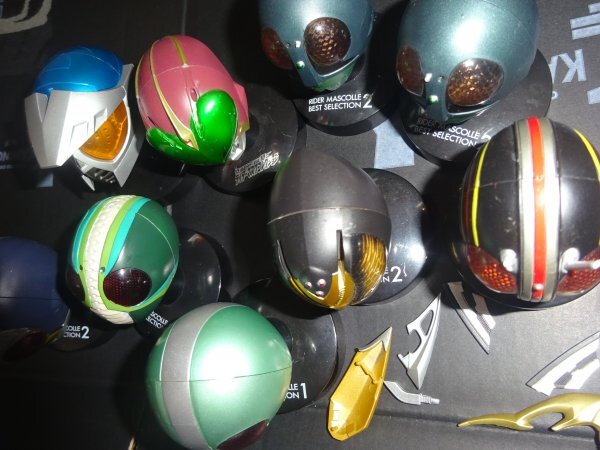 仮面ライダー マスクコレクションなど まとめ V3など 破損あり 仮面ライダー マスクコレクションなど まとめ V3など 破損あり