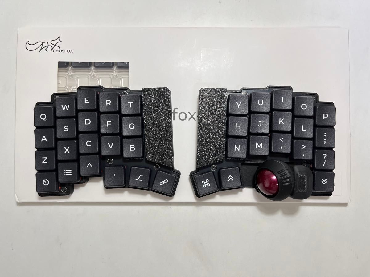 限定品 Keyball39 17ミリ狭ピッチ ロープロファイル化 黒ケース 限定品 Keyball39 17ミリ狭ピッチ ロープロファイル化 黒ケース