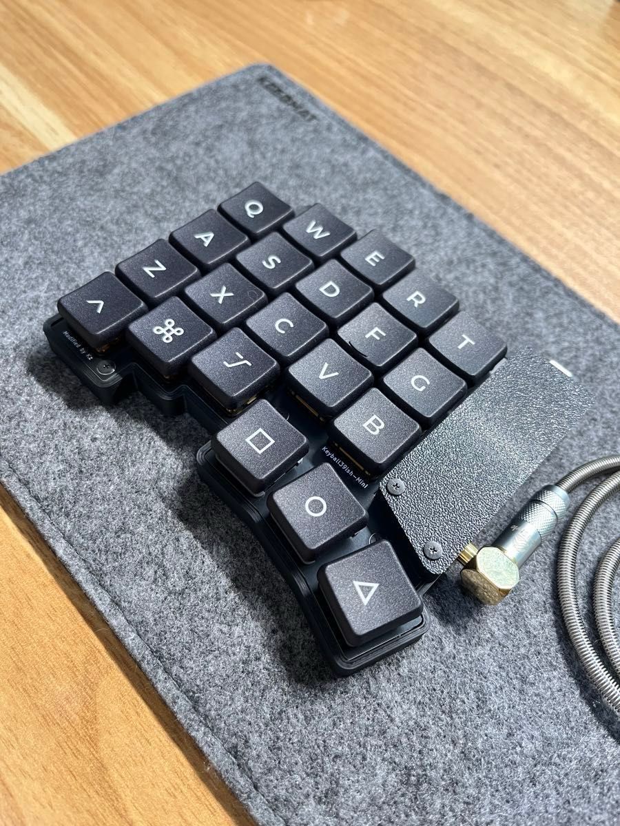 限定品 Keyball39 17ミリ狭ピッチ ロープロファイル化 黒ケース 限定品 Keyball39 17ミリ狭ピッチ ロープロファイル化 黒ケース