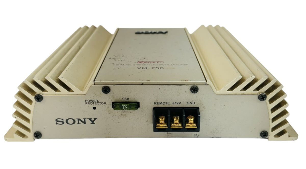 ALPINE.P-007プレイヤ―、ソニーパワーアンプ、(うめ)) ☆SONY TA-3200F ソニー パワー アンプ☆ 《動作中古品