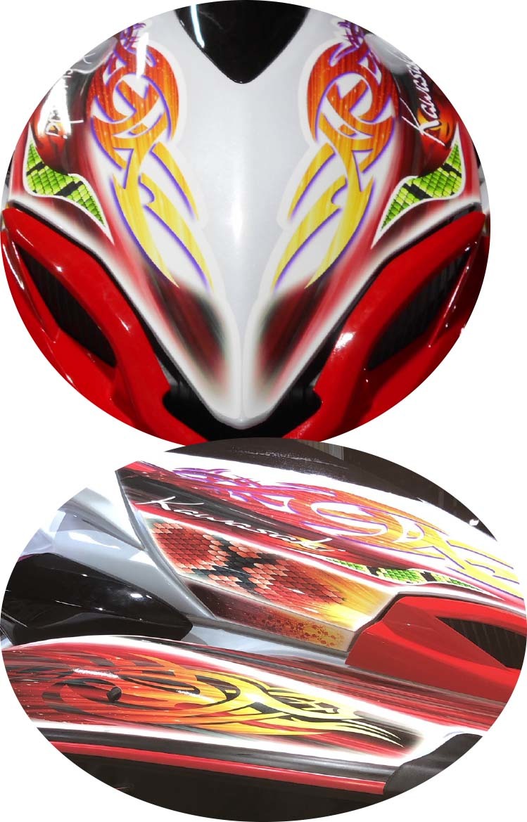 格安新品 2011年ウルトラ300LXデザイン変更可能 3M出力仕上げ送料込み 水上オートバイ用