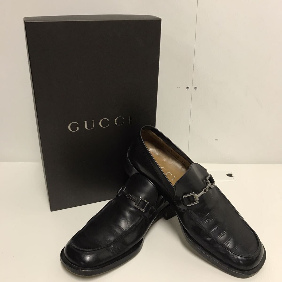 Yahoo!オークション - ⑥-54 GUCCI グッチ メンズ ローファー Yahoo!オークション - ⑥-54 GUCCI グッチ メンズ ローファー