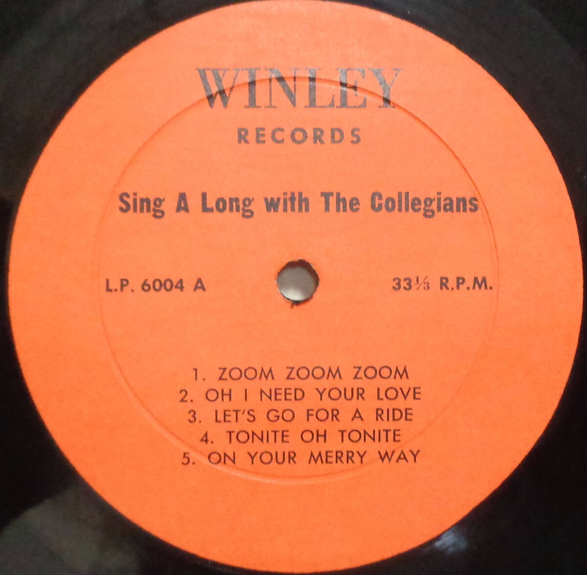 新品／翌日出荷 《SOUL/R&B LP》 COLLEGIANS - SING A LONG WITH THE COLLEGIANS  (sl240602019) *DG， MONO - レコード