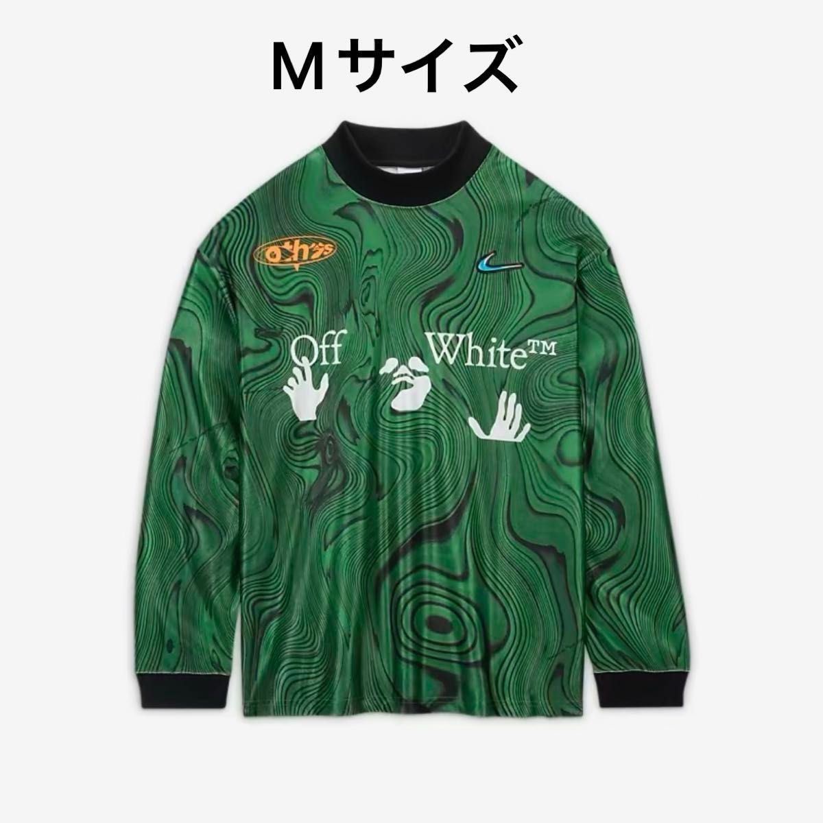 ナイキ x Off-White ロングTシャツ ユニフォーム ゲームシャツ M ナイキ x Off-White ロングTシャツ ユニフォーム ゲームシャツ M