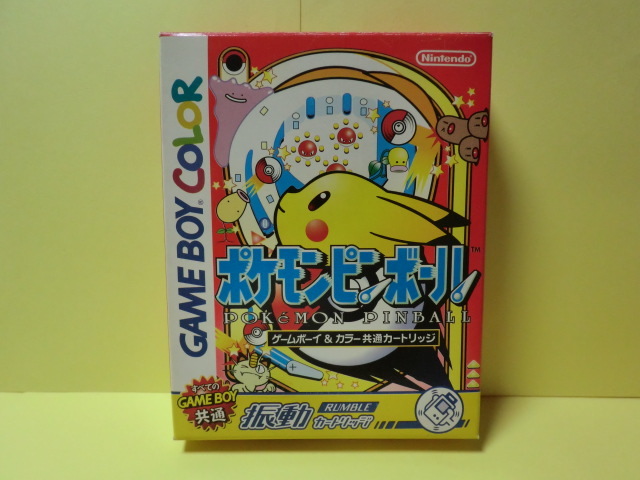 ☆新品☆　GBC　【ポケモンピンボール　POkeMON PINBALL】　同梱の電池無し　【即決】