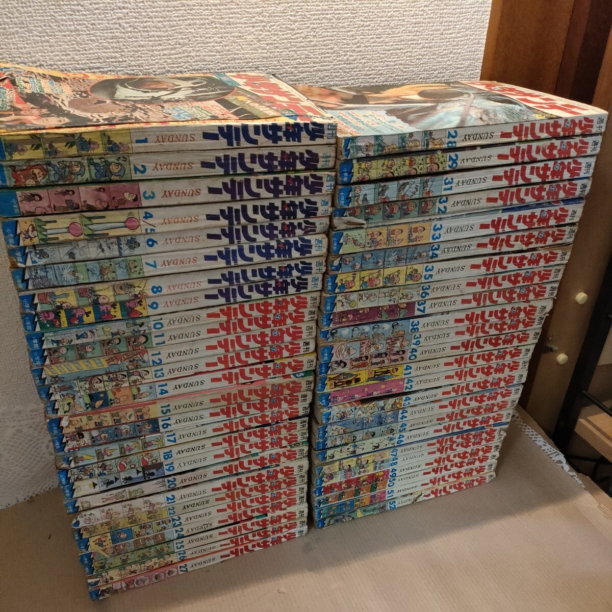 直引取可/神奈川県】☆週刊少年サンデー 1969年 昭和44年 50冊(1-29.31-52)抜け1冊(30) もーれつア太郎/ウメ星デンカ 床 -0131-IWA-4(少年サンデー)|売買されたオークション情報、Yahoo!オークション(旧ヤフオク!) の商品情報をアーカイブ公開 - オークファン(aucfan 直引取可/神奈川県】☆週刊少年サンデー 1969年 昭和44年 50冊(1-29.31-52)抜け1冊(30) もーれつア太郎/ウメ星デンカ 床 -0131-IWA-4(少年サンデー)|売買されたオークション情報、Yahoo!オークション(旧ヤフオク!) の商品情報をアーカイブ公開 - オークファン(aucfan