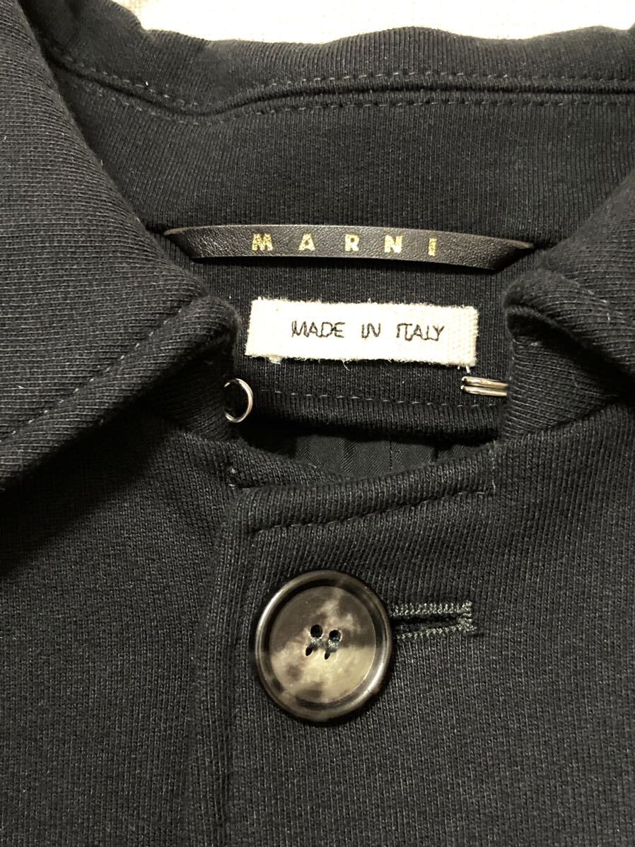 マルニ marni コットン ステンカラーロングコート ジャケット マルニ marni コットン ステンカラーロングコート ジャケット