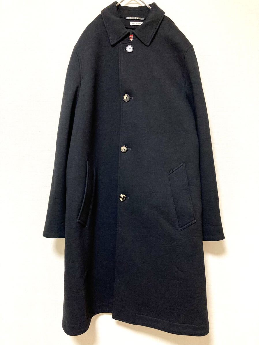 マルニ marni コットン ステンカラーロングコート ジャケット マルニ marni コットン ステンカラーロングコート ジャケット