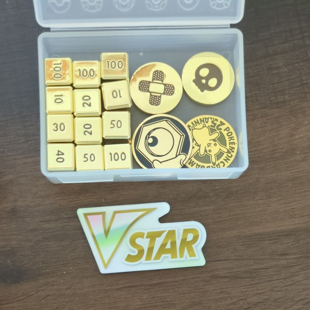ポケモンカードゲーム ダメカンケース ダイス コイン Vstar ポケモンカードゲーム ダメカンケース ダイス コイン Vstar