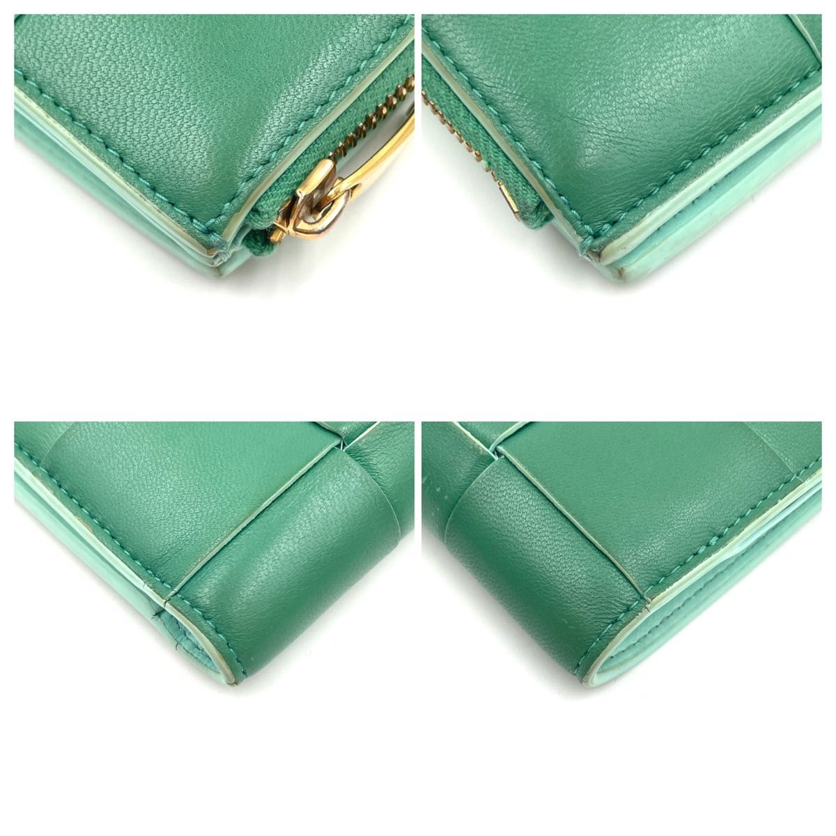 BOTTEGA VENETA ボッテガヴェネタ レザー カセット 二つ折り財布 BOTTEGA VENETA ボッテガヴェネタ レザー カセット 二つ折り財布