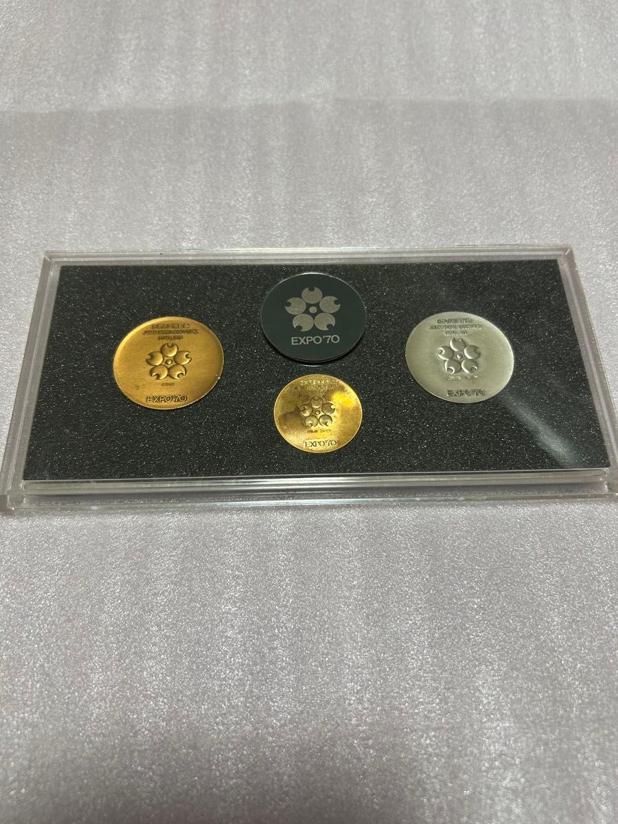 日本万国博覧会記念メダル(1970年大阪万博・EXPO'70)金銀 日本万国博覧会記念メダル(1970年大阪万博・EXPO'70)金銀