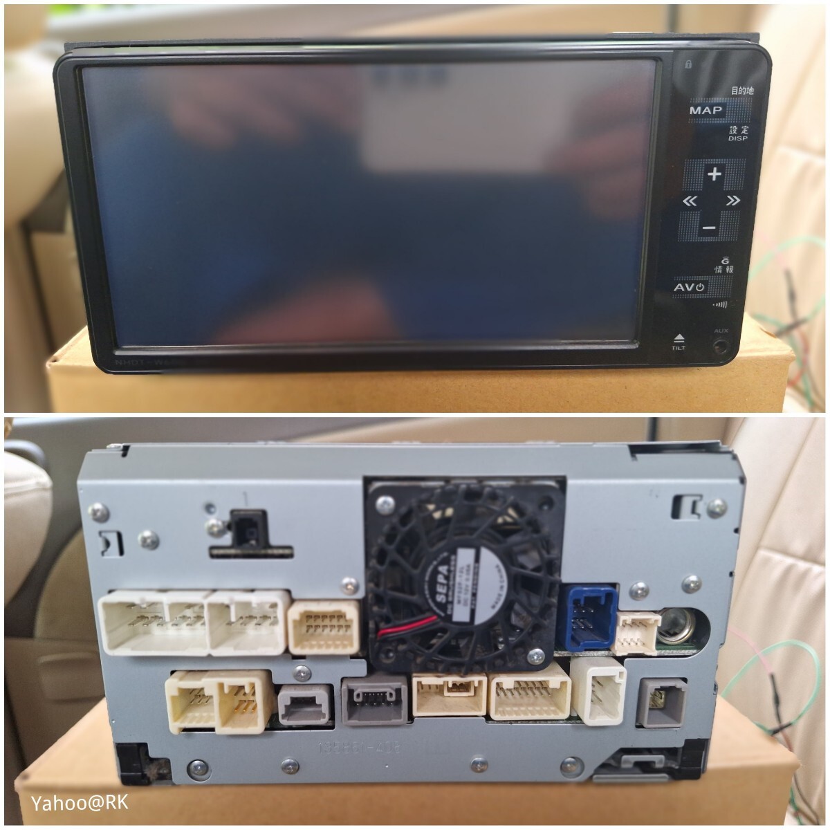 トヨタ 純正HDDナビ 型式 NHDT-W60G DVD再生 テレビ ワンセグ SD トヨタ 純正HDDナビ 型式 NHDT-W60G DVD再生 テレビ ワンセグ SD