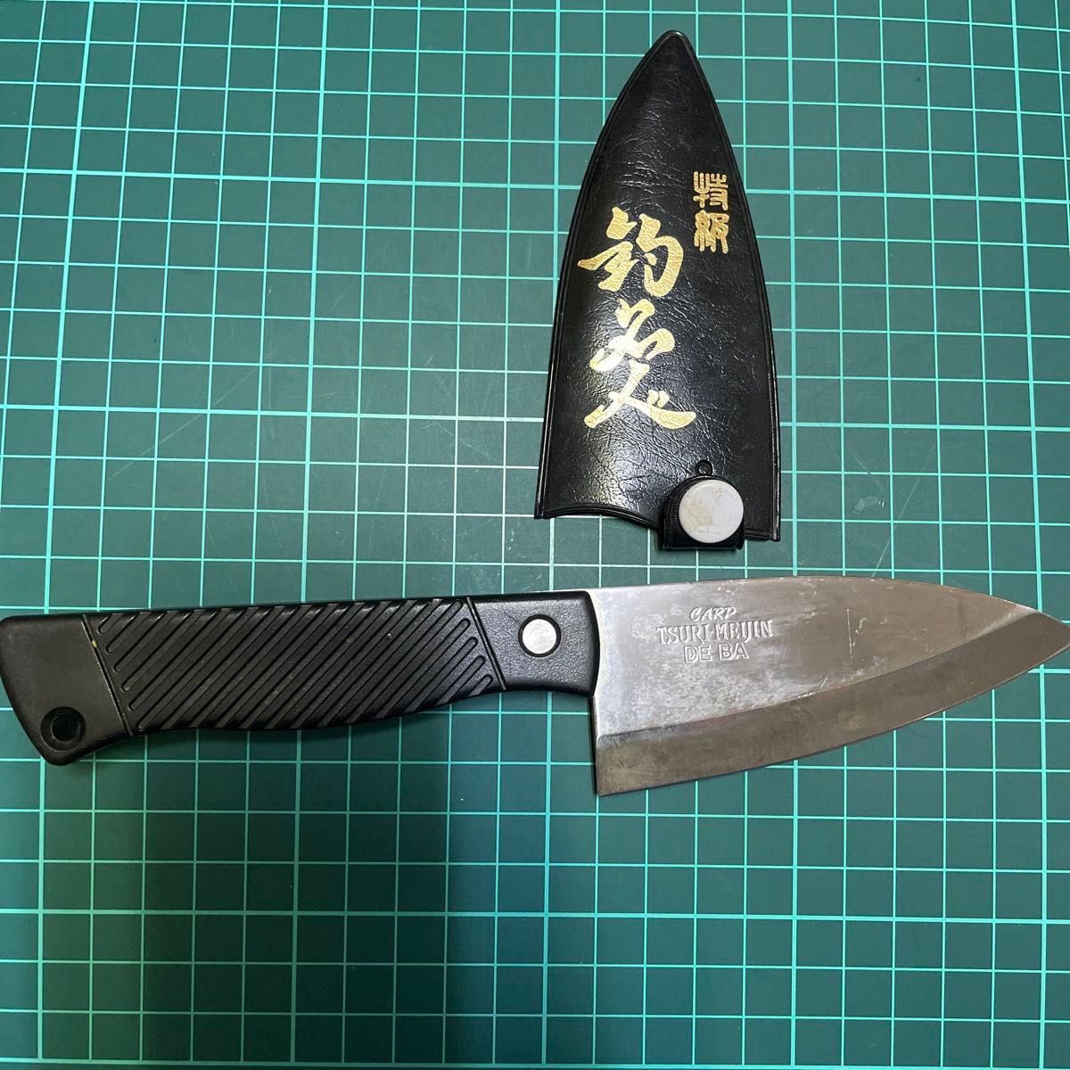 中古 フィッシングナイフ アウトドアナイフ 特級 釣名人 CARP 中古 フィッシングナイフ アウトドアナイフ 特級 釣名人 CARP