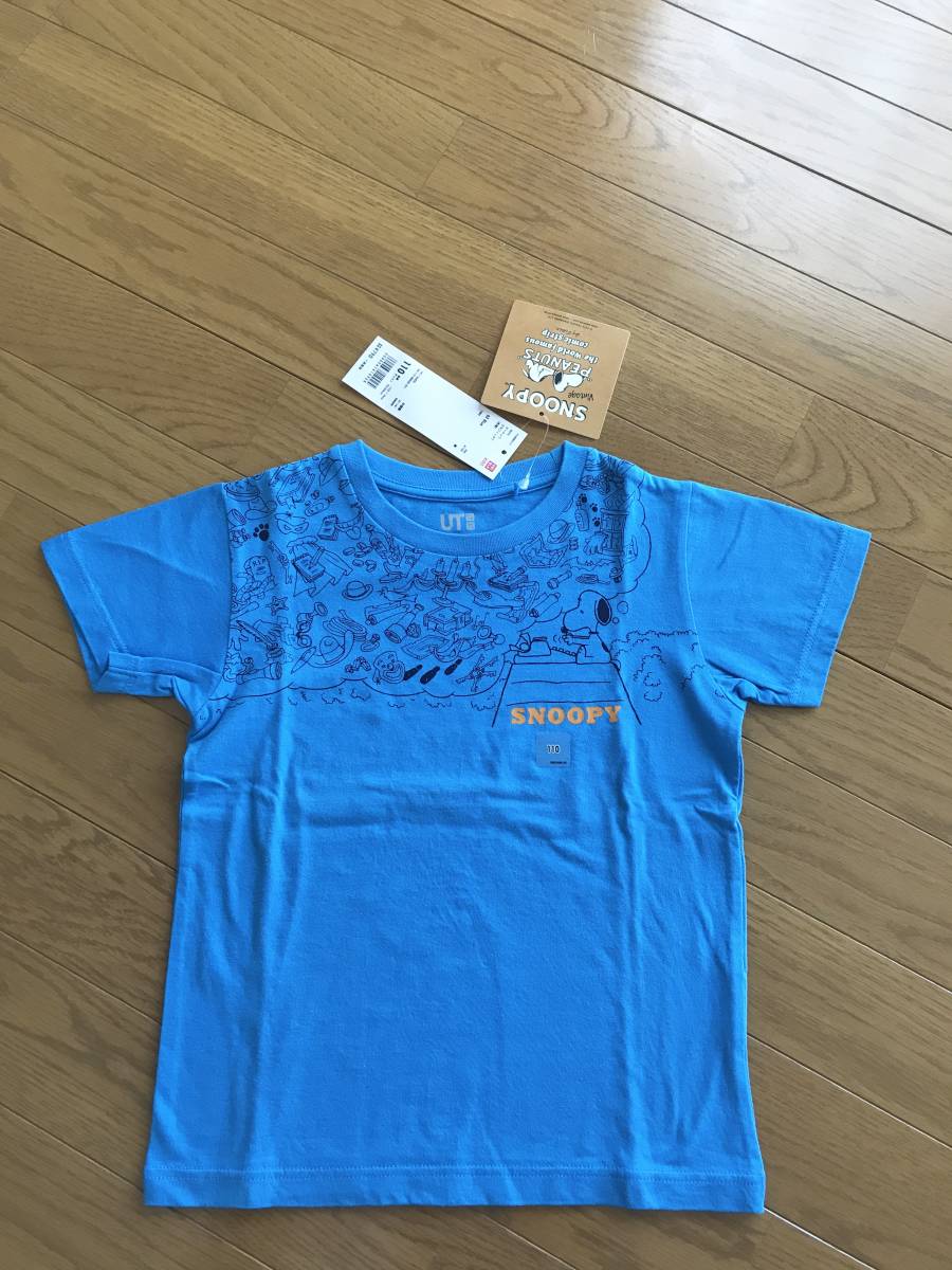 ヤフオク 新品 ユニクロ スヌーピー Ut 半袖 Tシャツ キッ