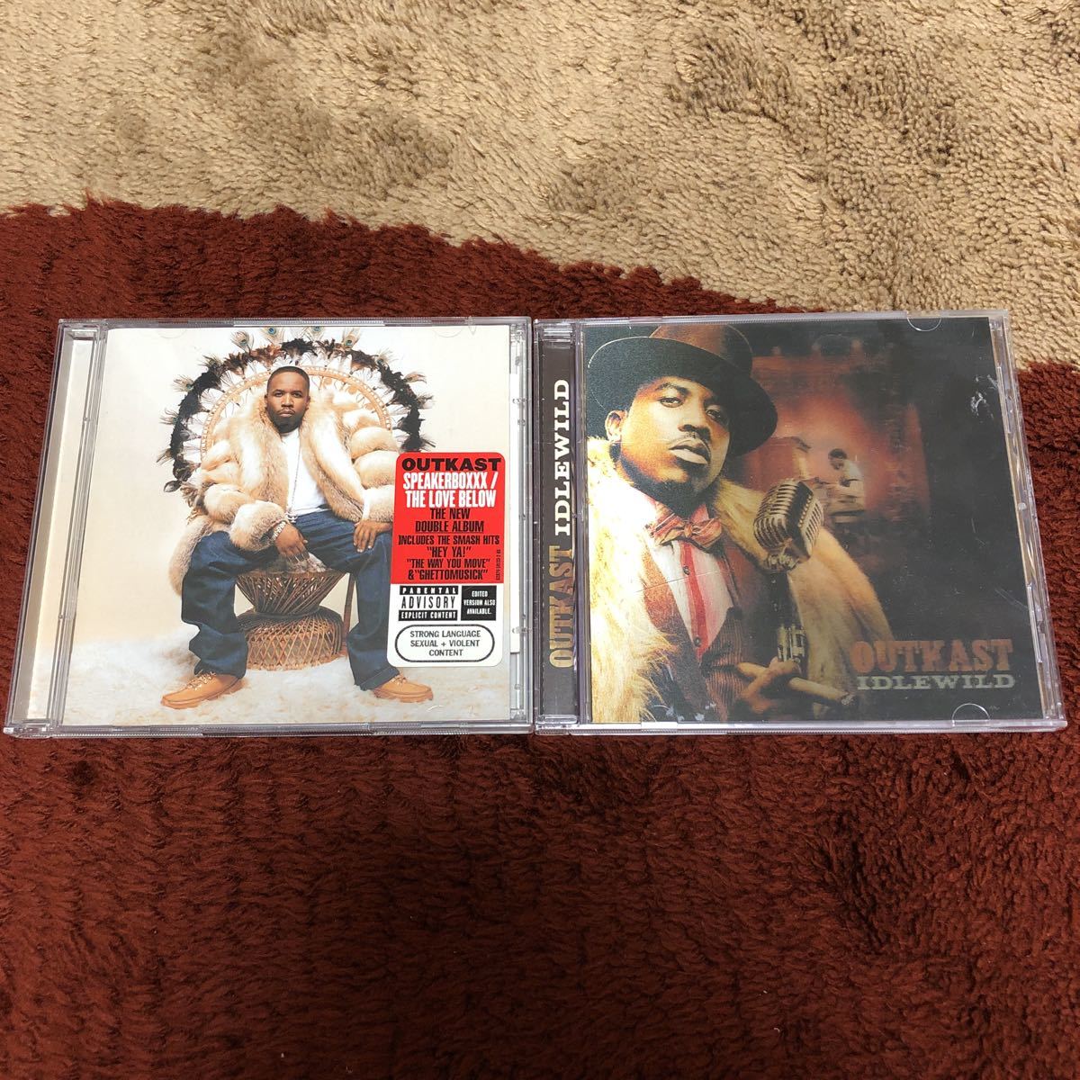 OutKast アウトキャスト アルバム2枚セット speakerboxxx the love below idle wild