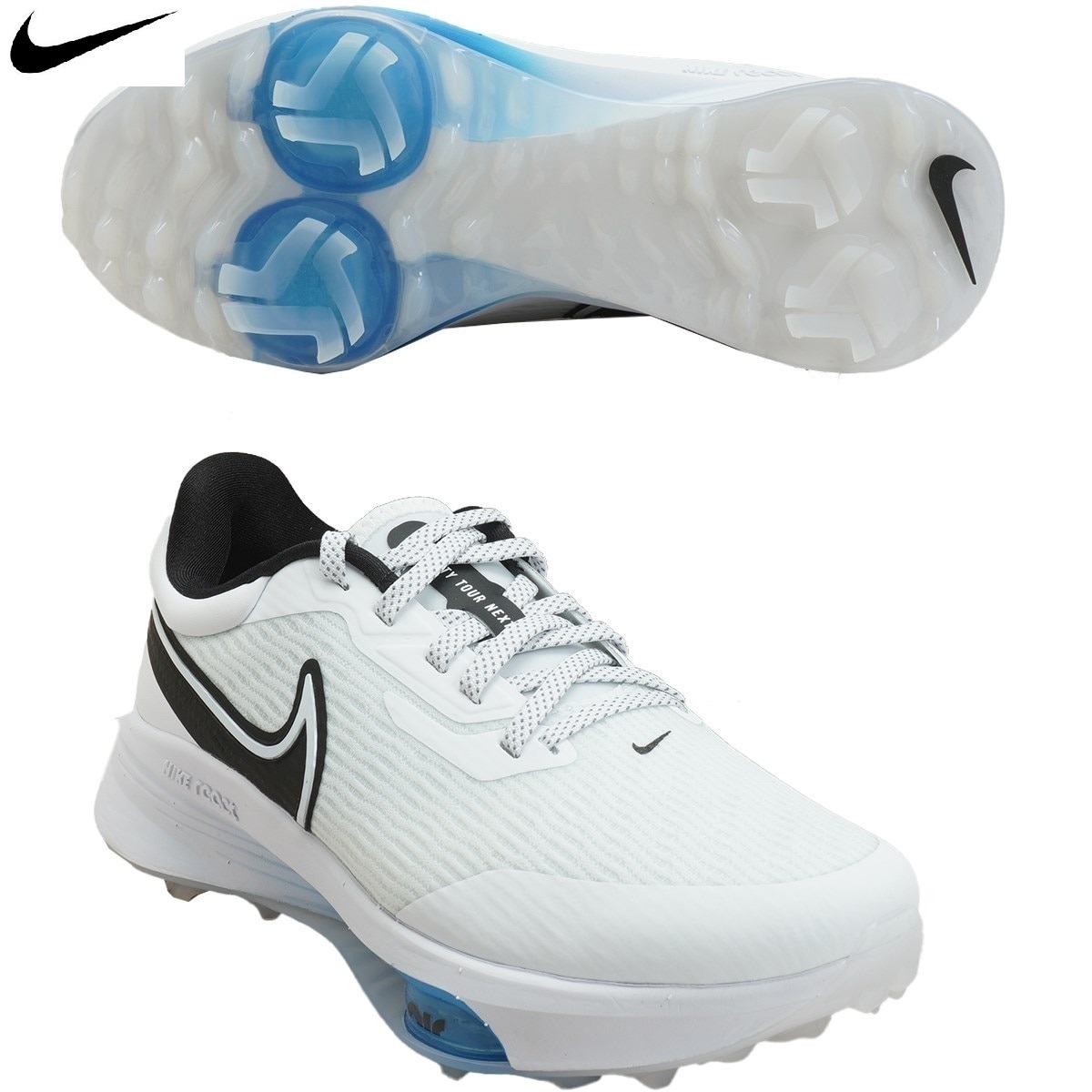 NIKE GOLF(ナイキゴルフ)AIR ZOOM INFINITY TOUR NEXT% Zoom Airユニット スパイクレスシューズ DM8446(103)26.5CM