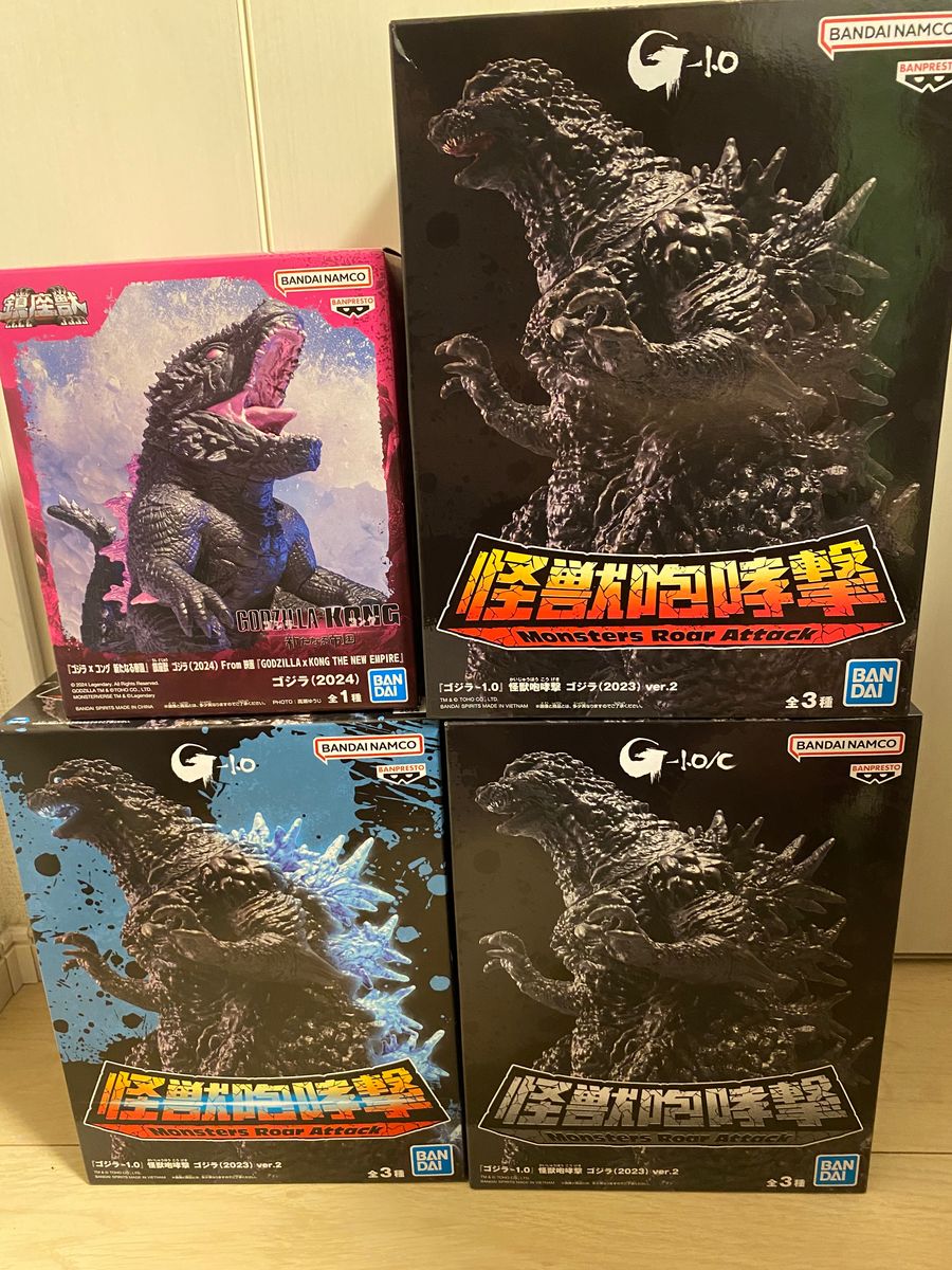 ゴジラ-1 0 怪獣咆哮撃 2023 鎮座獣 フィギュア 6体セット ゴジラ-1 0 怪獣咆哮撃 2023 鎮座獣 フィギュア 6体セット