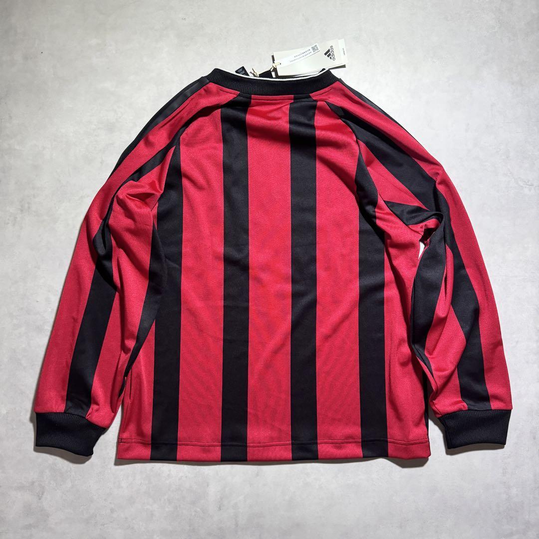新品 Msize アディダス シャツ 長袖 ジャージ adidas 赤 黒 新品 Msize アディダス シャツ 長袖 ジャージ adidas 赤 黒
