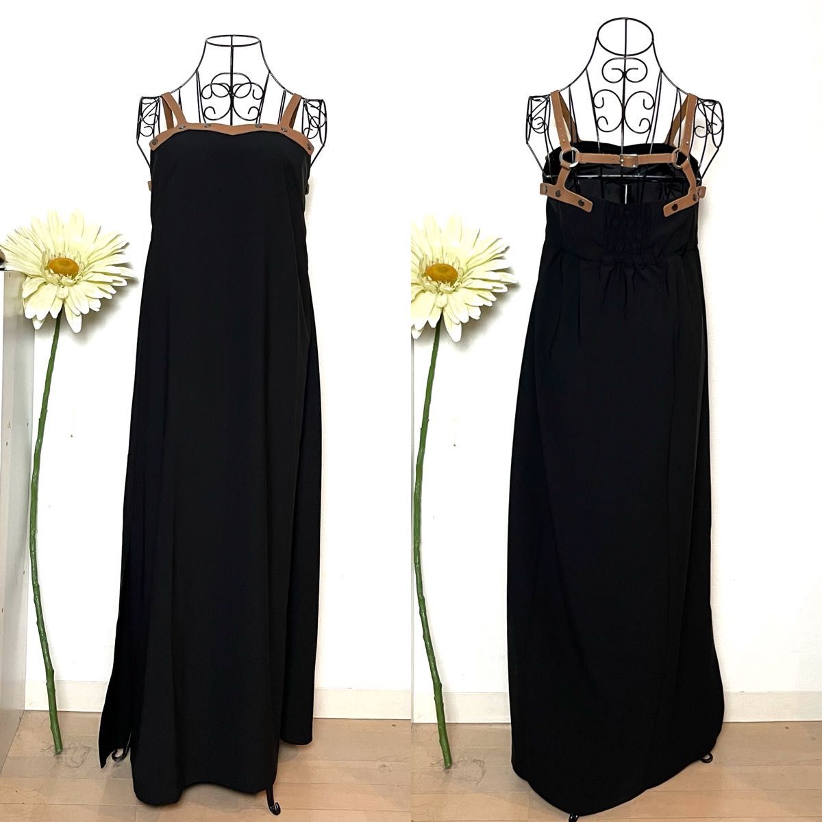 AMERI vintage アメリヴィンテージ BELTED MESH DRESS ロング AMERI vintage アメリヴィンテージ BELTED MESH DRESS ロング