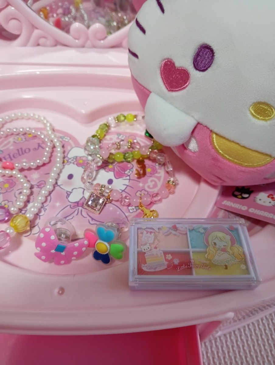 美品 ハローキティ ドリームドレッサーデラックス ドレッサー お 美品 ハローキティ ドリームドレッサーデラックス ドレッサー お
