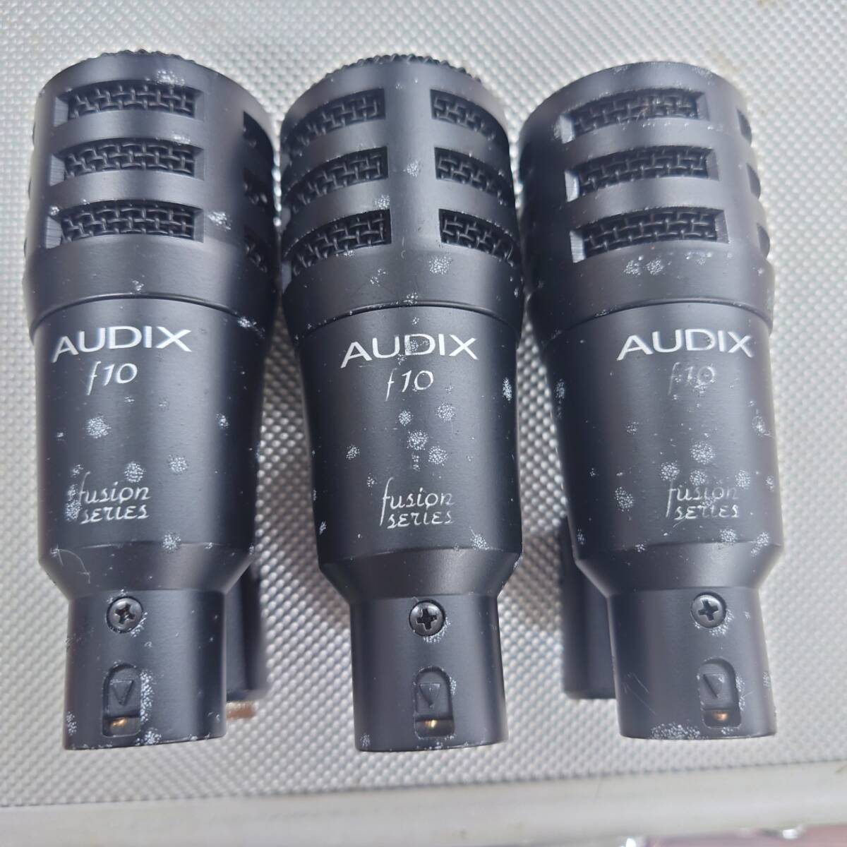 AUDIX マイクセット F10 F12 F15 コンデンサマイク ケース み AUDIX マイクセット F10 F12 F15 コンデンサマイク ケース み
