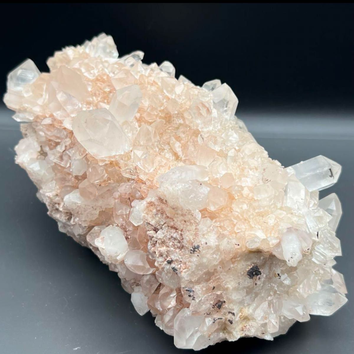 極上別格品 存在際立つ美しさ キラキラ美ピンク水晶 超大型 極上別格品 存在際立つ美しさ キラキラ美ピンク水晶 超大型