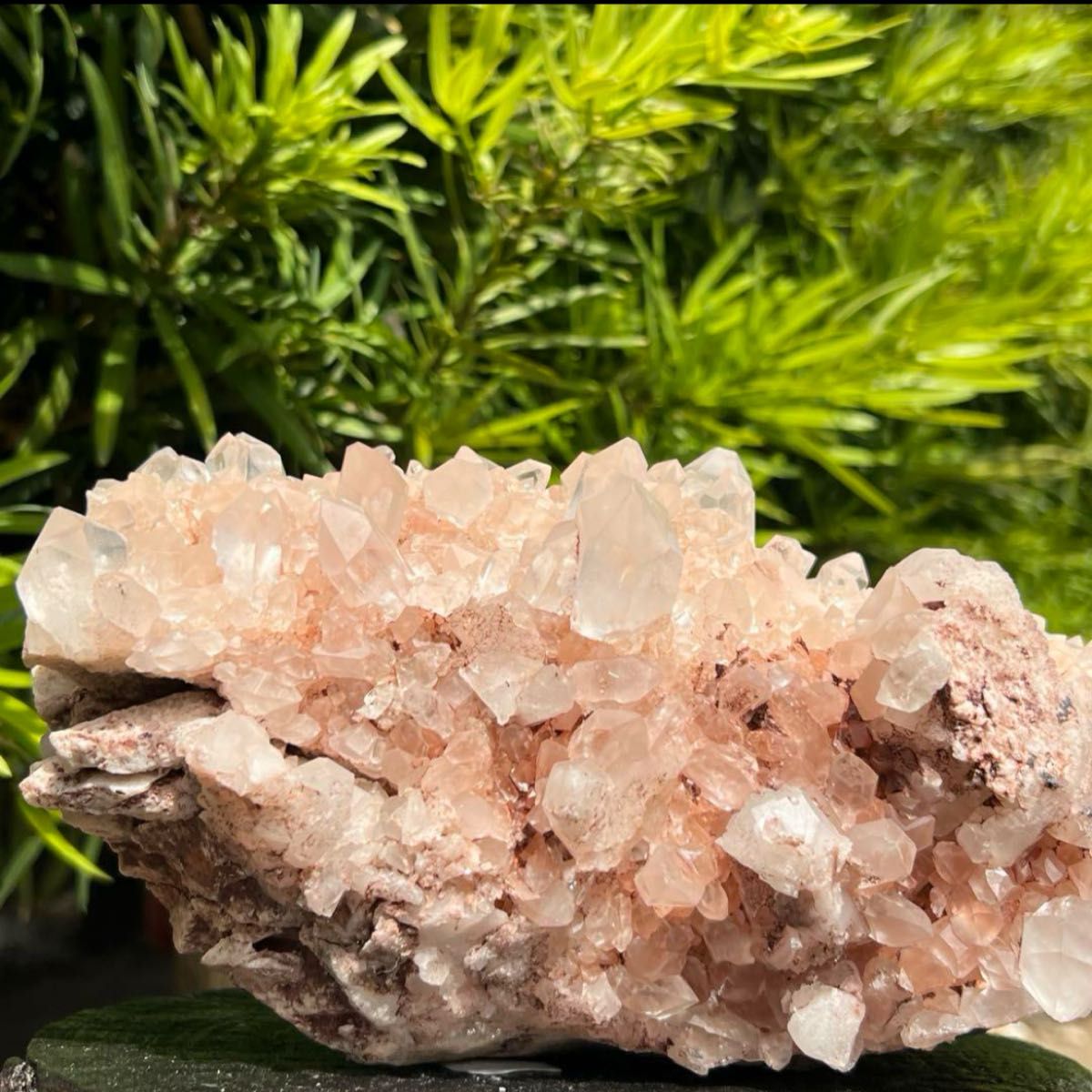 極上別格品 存在際立つ美しさ キラキラ美ピンク水晶 超大型 極上別格品 存在際立つ美しさ キラキラ美ピンク水晶 超大型