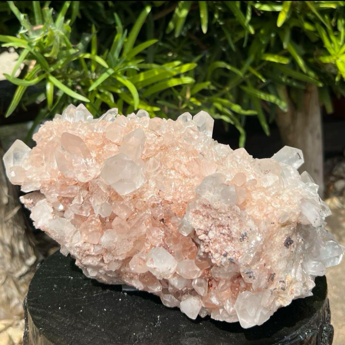 極上別格品 存在際立つ美しさ キラキラ美ピンク水晶 超大型 極上別格品 存在際立つ美しさ キラキラ美ピンク水晶 超大型