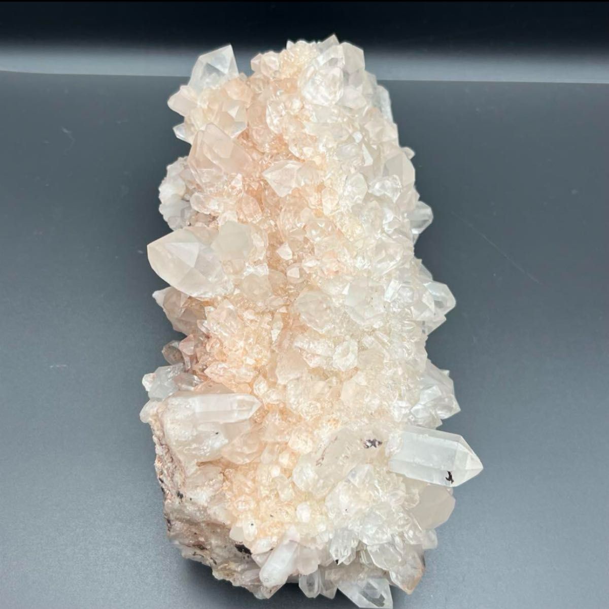 極上別格品 存在際立つ美しさ キラキラ美ピンク水晶 超大型 極上別格品 存在際立つ美しさ キラキラ美ピンク水晶 超大型
