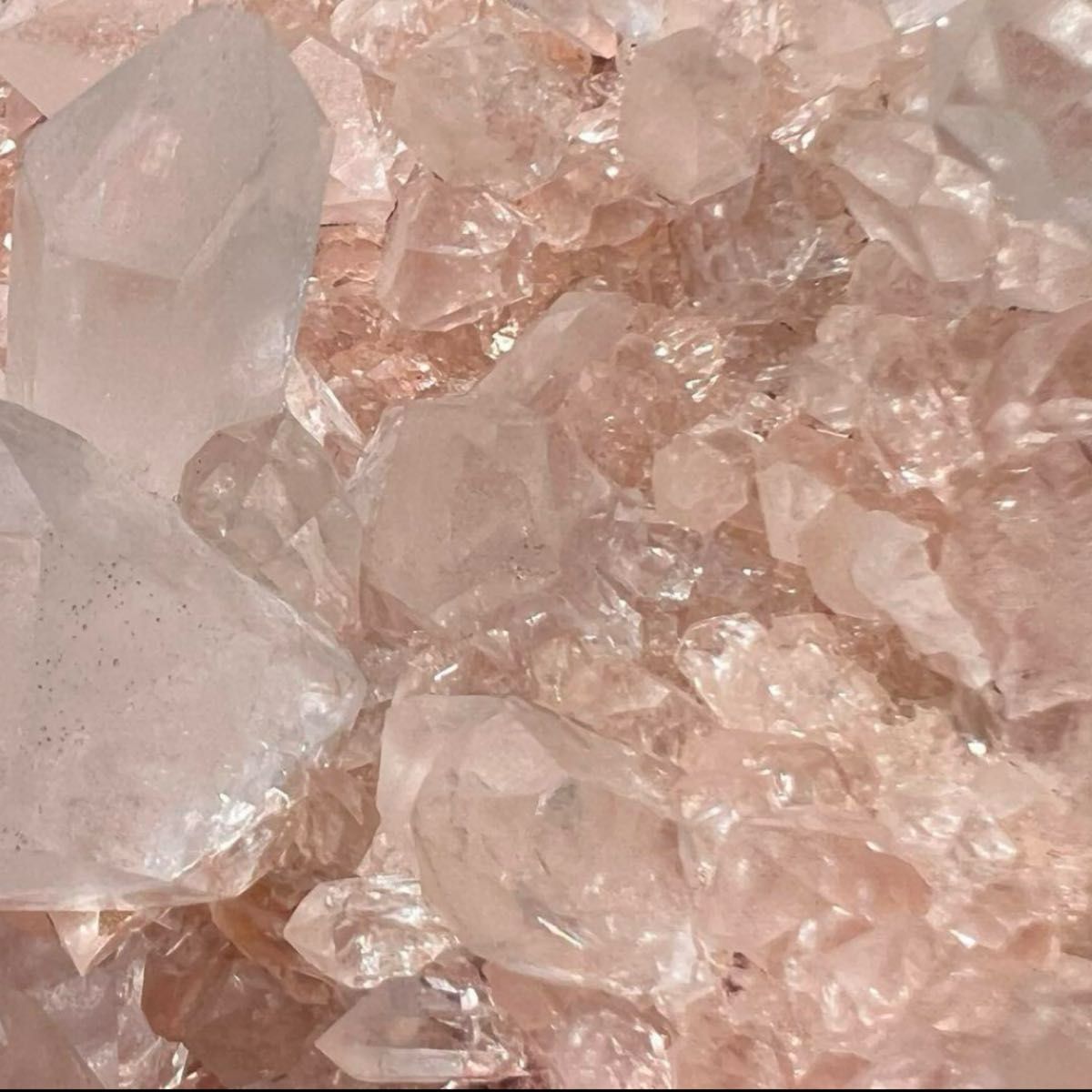 極上別格品 存在際立つ美しさ キラキラ美ピンク水晶 超大型 極上別格品 存在際立つ美しさ キラキラ美ピンク水晶 超大型