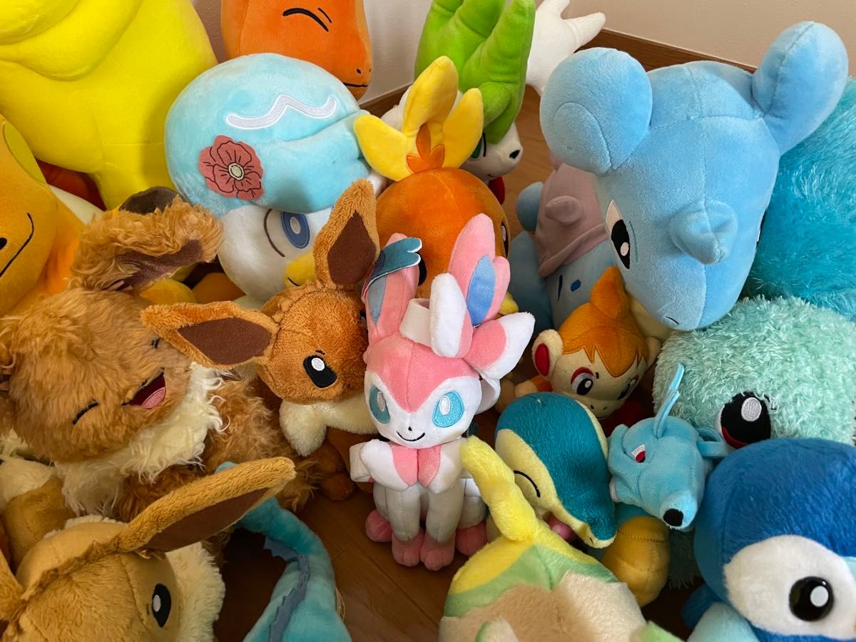 ポケモン ぬいぐるみ ショルダー 40個 まとめ売り ポケモン ぬいぐるみ ショルダー 40個 まとめ売り