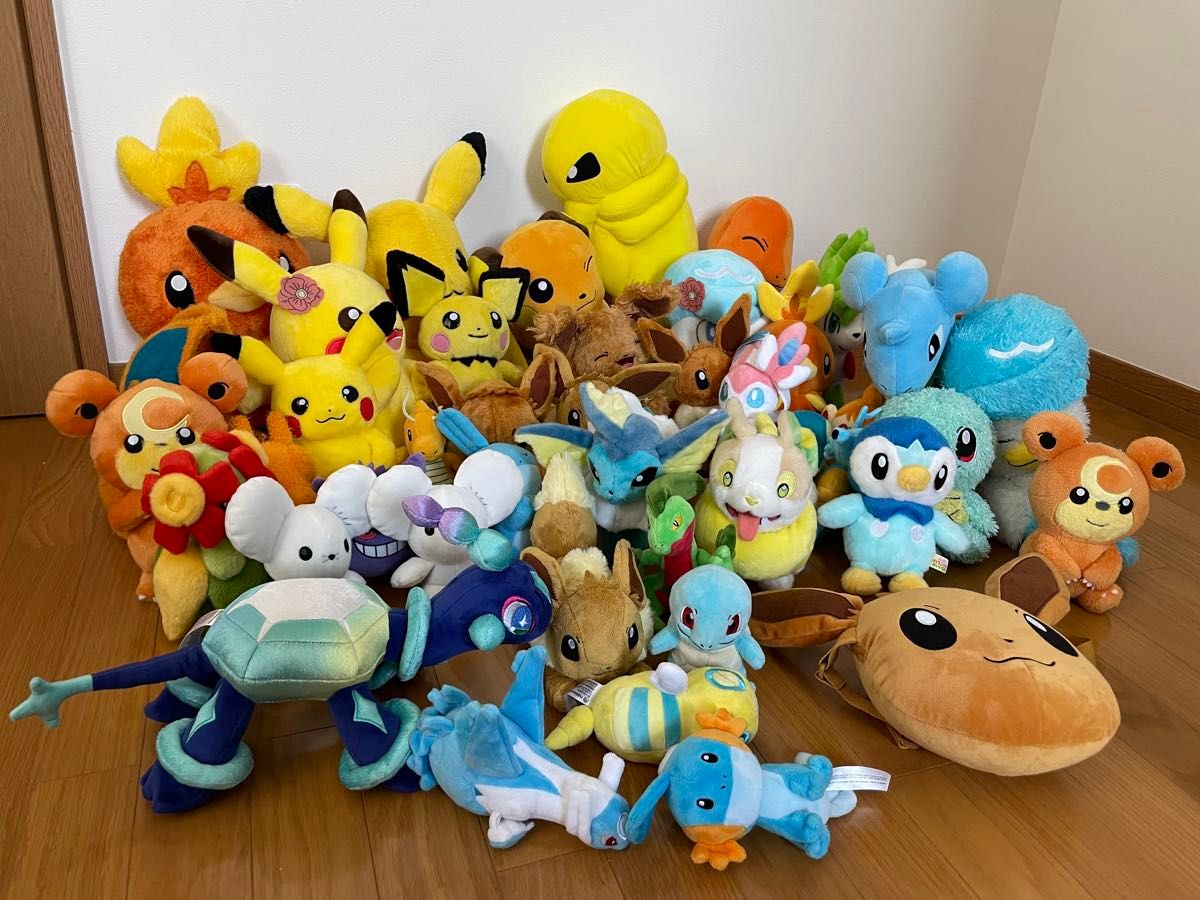 ポケモン ぬいぐるみ ショルダー 40個 まとめ売り ポケモン ぬいぐるみ ショルダー 40個 まとめ売り