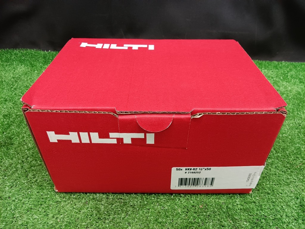 未使用品 ヒルティ HILTI HKV R2 内部コーン 打込み式 アンカー HKV-R2 1/2×50 50個入 ステンレス 【12】