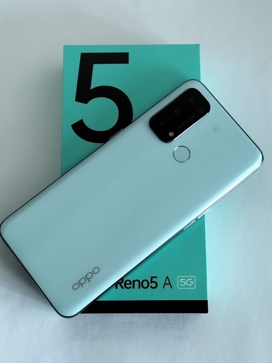 OPPO Reno5 A アイスブルー 128GB SIMフリー ワイモバイル版