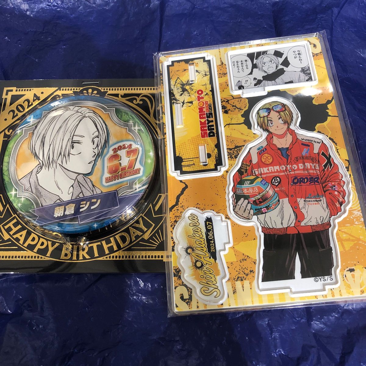 SAKAMOTO DAYS バースデイ缶バッジ ジオラマフィギュア 朝倉シン SAKAMOTO DAYS バースデイ缶バッジ ジオラマフィギュア 朝倉シン
