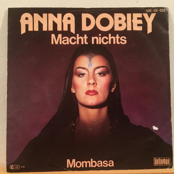 ☆Anna Dobiey/Mombasa☆AFRO SYNTH WAVE！7inch 45_画像1