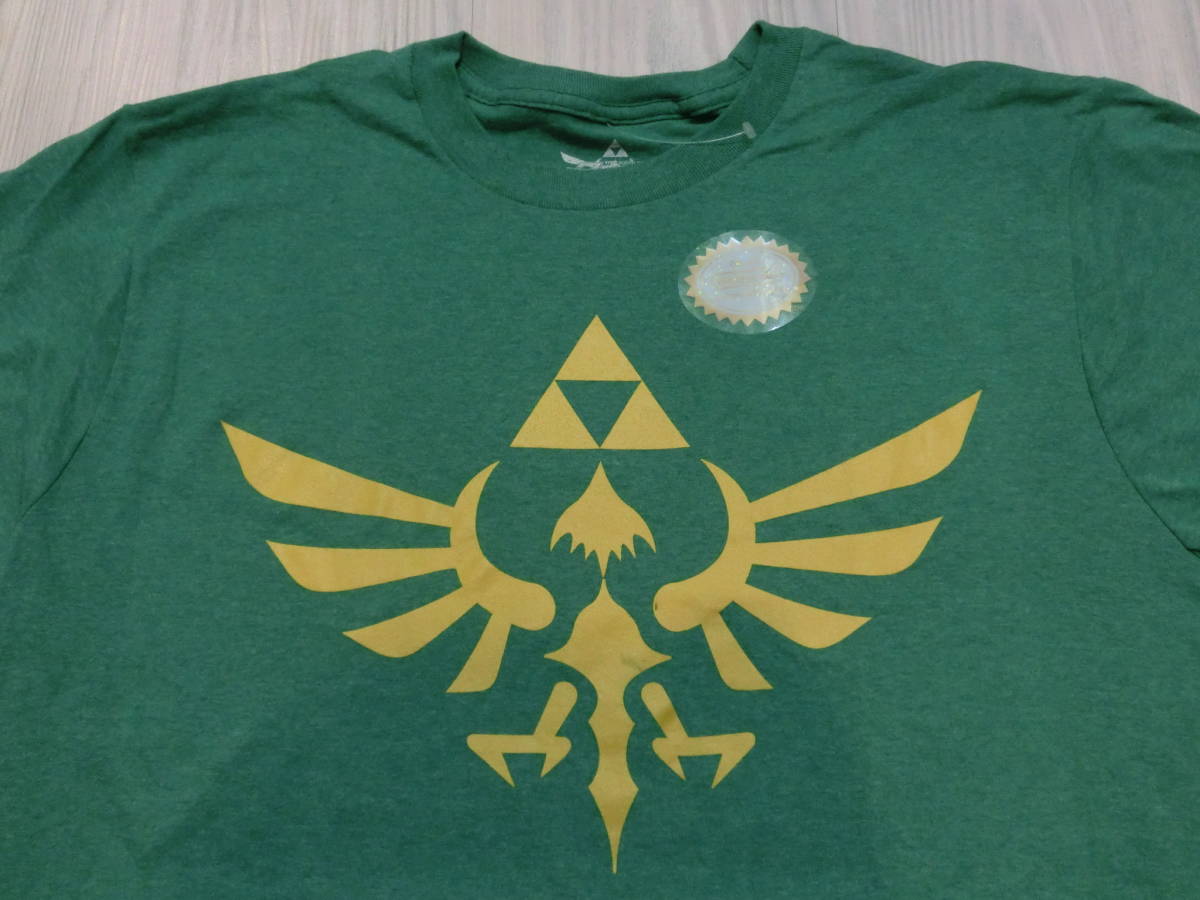 ヤフオク 任天堂 ゼルダの伝説 Tシャツ Lサイズ 新品 紋章