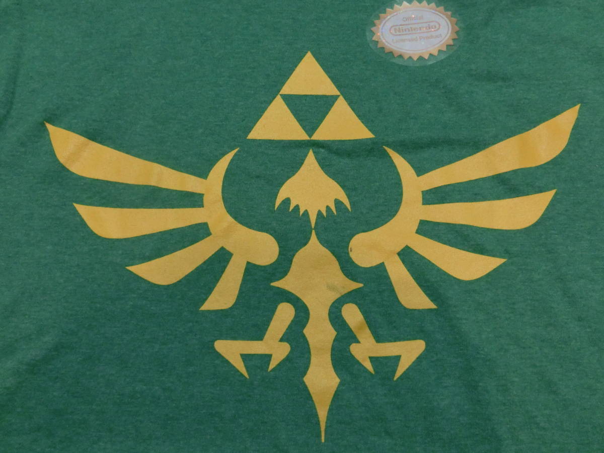 ヤフオク 任天堂 ゼルダの伝説 Tシャツ Lサイズ 新品 紋章