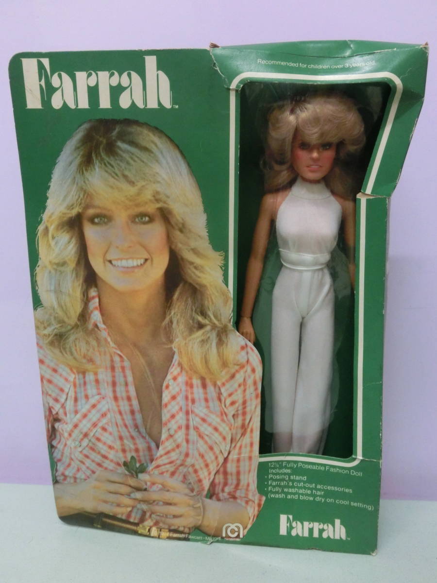 ファラ・フォーセット 12インチ フィギュア人形 1977 メゴ製 mego FARRAH FAWCETT figure検索 チャーリーズエンジェル 当時物ドール 希少_画像1