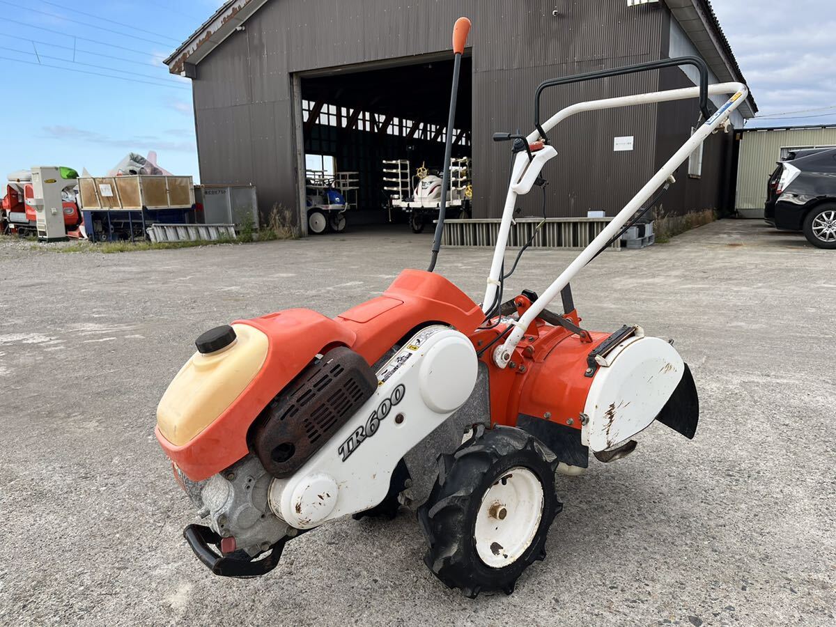 動画有り】クボタ 耕運機 TR600 管理機 農用トラクター家庭菜園 動画有り】クボタ 耕運機 TR600 管理機 農用トラクター家庭菜園