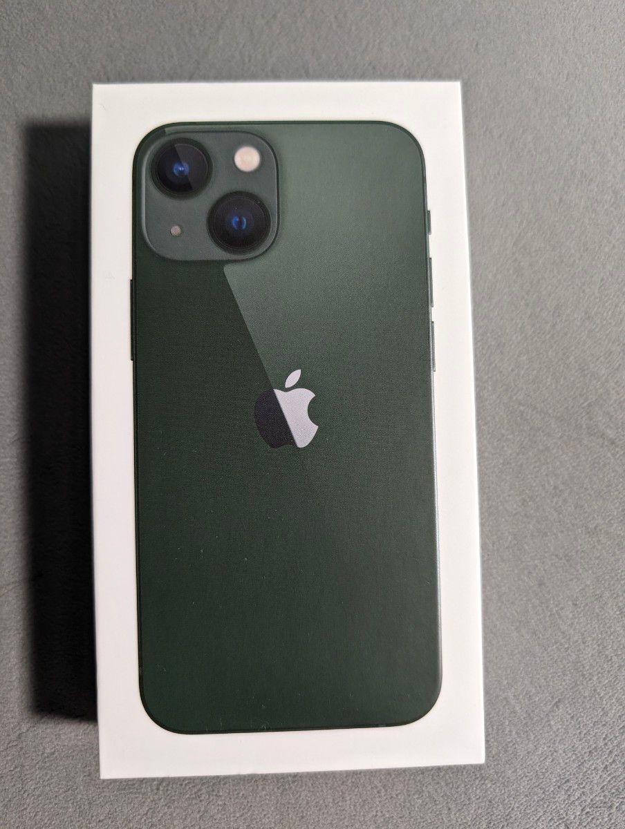 未開封新品 Apple iphone 13 mini 512gb グリーン SIMフリー 未開封新品 Apple iphone 13 mini 512gb グリーン SIMフリー